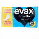 Ночные прокладки с крылышками Evax Cottonlike (18 uds)