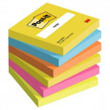 Piezīmju Bloku Post-it 76 x 76 mm Daudzkrāsains 100 Loksnes (12 gb.)