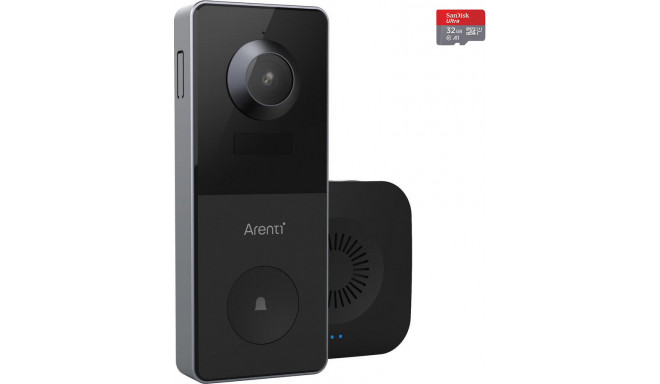 Arenti Video Doorbell VBELL1 WiFi + 32GB карта памяти