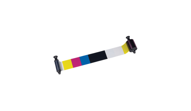 Evolis colour ribbon (YMCKO-K)