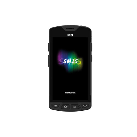 M3 Mobile SM15 X, 2D, SE4750, BT (BLE), Wi-Fi, 4G, NFC, GPS, GMS, ext. bat., Android