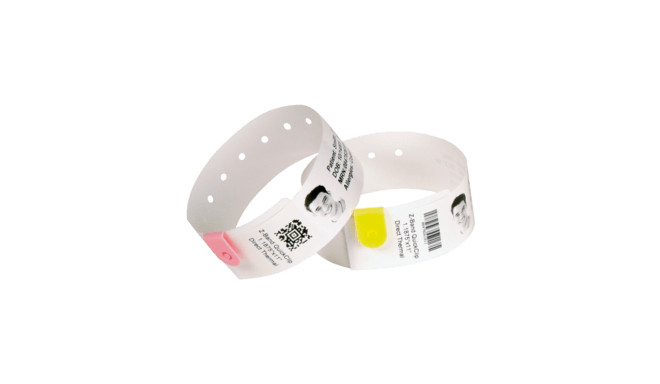 Zebra Z-Band Splash, yellow (4 tk.)
