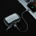 Goodbuy M10 juhtmevabad peakomplektid, mustad (LED-ekraan)
