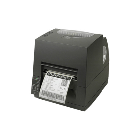 Citizen CL-S631II (labeled as CL-S621II), 12 dots/mm (300 dpi), Dual-IF, EPL, ZPL, Datamax, black