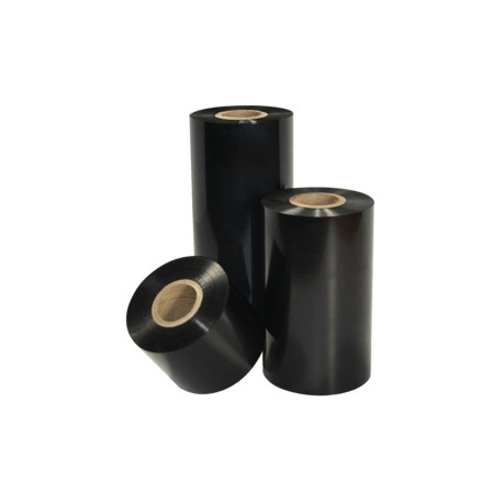 Thermal transfer ribbons, Inkanto, AXR 7+, Resin, 80 mm, 450 m, Out, Black (10 tk.)