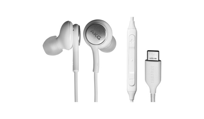Samsung kõrvaklapid + mikrofon USB-C, valge (EO-IC100)