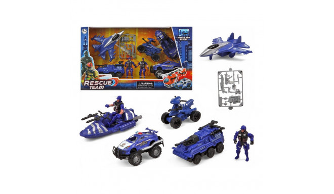 Action Figure Rescue Team Police Officer