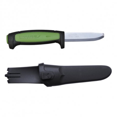 Morakniv Pro Safe pussnuga – 2.0 mm nüri süsinikteras tera, pehme haardega, roheline