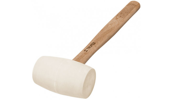 Rubber mallet 450g with wooden handle Truper®