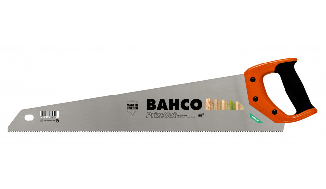 Bahco käsisaag prizecut hand saw – 16-inch steel blade with hardpoint teeth, 7/8 TPI, two-component 