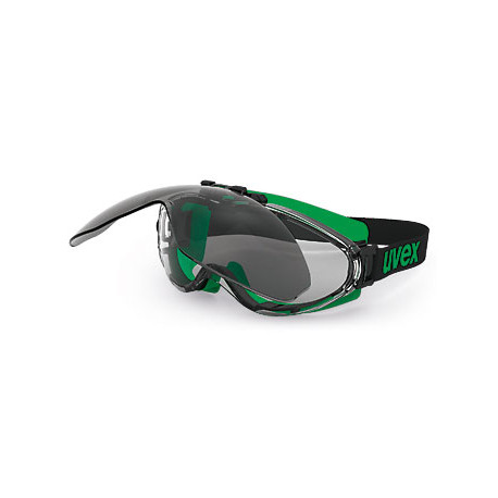 Keevitusprillid Uvex Ultrasonic flip-up. Läbipaistev HC/AF + hall lääts, keevitustumedus 5 infradur