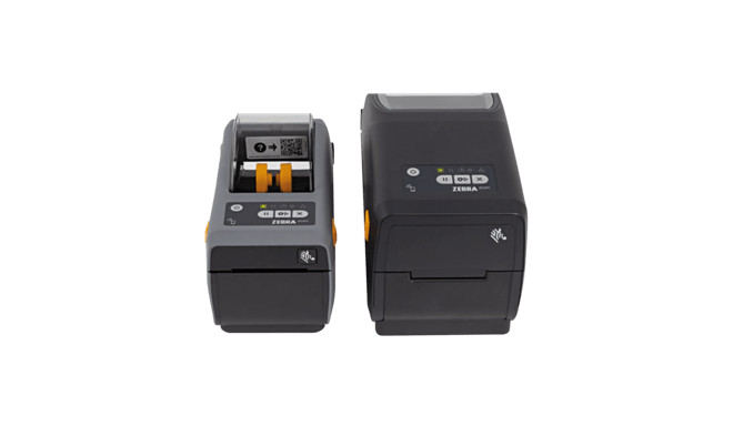 Zebra ZD411, 8 dots/mm (203 dpi), RTC, EPLII, ZPLII, USB, USB Host, BT, Wi-Fi