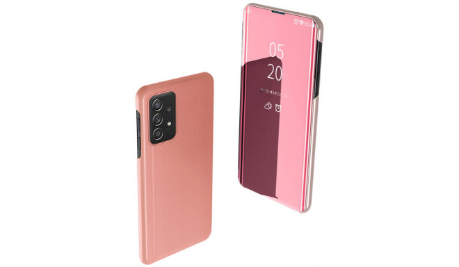 Hurtel защитный чехол Clear View Flip Cover Samsung Galaxy A33 5G, розовый
