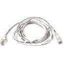 goobay Patch cable Cat6 U/UTP flat white 10,0m