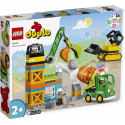 LEGO 10990 DUPLO Construction Site with Construction Vehicles Construction Toys