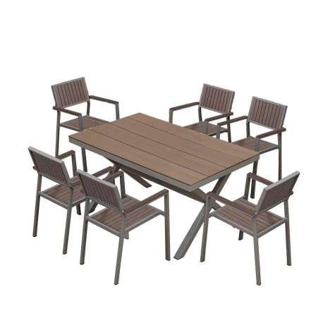 Aiamööbli komplekt HECHT LIMA SET 6