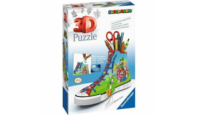 3D Puzzle Ravensburger Sneaker Super Mario 108 Pieces