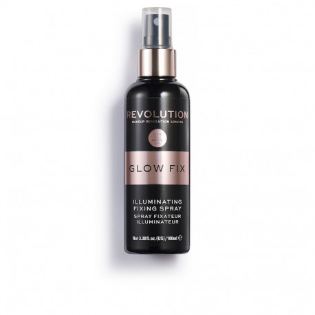 REVOLUTION MAKE UP helendav fikseeriv sprei GLOW FIX 100ml