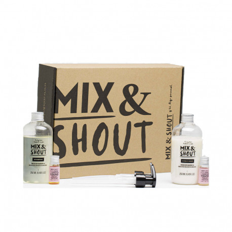 MIX & SHOUT RUTINA RIZADO FORTALECEDOR LOTE 4 pz