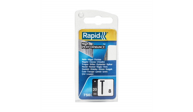 Naelutaja naelad Rapid 40109534  20 mm (750 Ühikut)