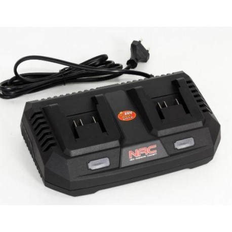 CHARGER 2x20V BC-LI-2X30-20V