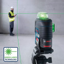 Bosch Cordless line laser GLL 3-80 CG Professional, cross line laser (blue/black, Li-Ion battery 2Ah