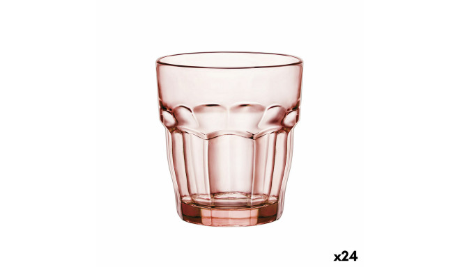 Glass Bormioli Rocco Rock Bar Orange Glass 270 ml (24 Units)