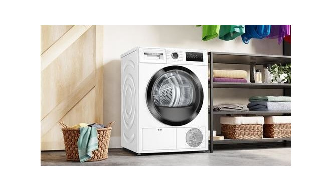 Bosch Serie 4 WTH85VB6SN tumble dryer Freestanding Front-load 8 kg A++ White
