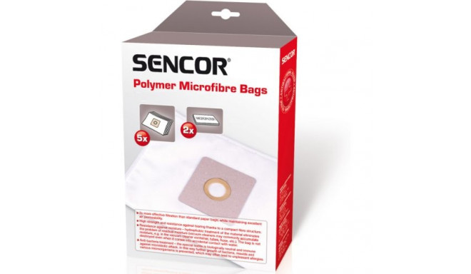 Sencor SVC 68x/69xx Мешки для пылесоса 5шт. + 2 микрофильтра