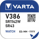 Varta battery Chron V 386 High Drain 1pc