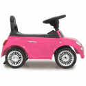 Kolmratas RIDE ON CAR FIAT 500 PINK Roosa