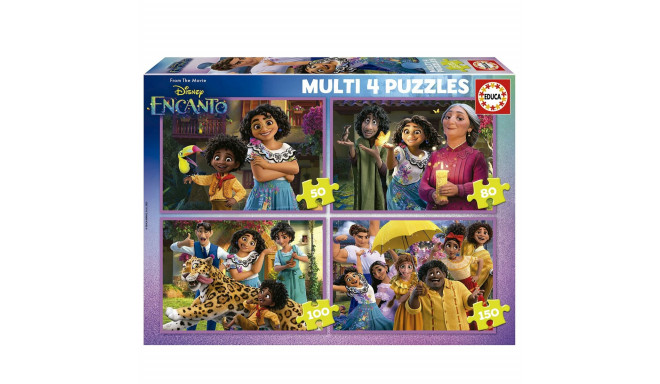 4-Puzzle Set Educa Disney