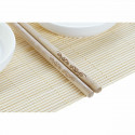 Sushi Komplekt DKD Home Decor 28,8 x 19,8 x 3 cm Naturaalne Valge Keraamika Idamaine (28,8 x 19,8 x 
