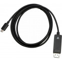 V7 cable USB-C - DisplayPort 2m, black (V7USBCDP14)