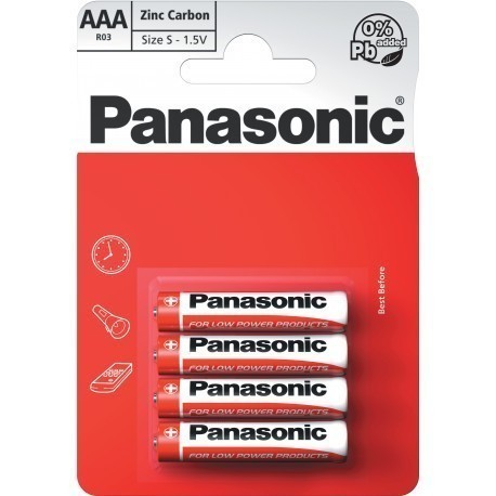 Panasonic patarei R03RZ/4B