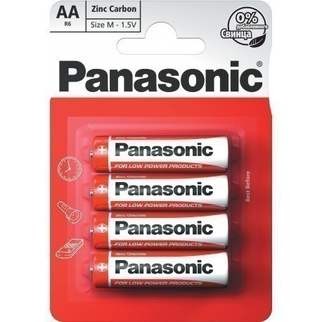 Panasonic patarei R6RZ/4B