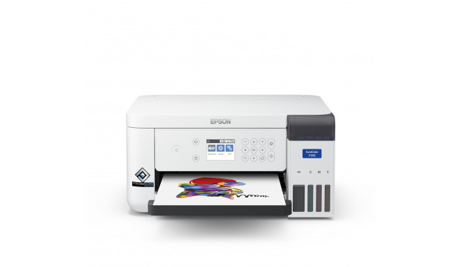 EPSON Dye sublimation printer Surecolor SC-F100 A4, Wi-Fi, Maximum ISO A-series paper size A4, White