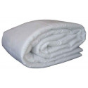 Naturals blanket 220x220cm, white