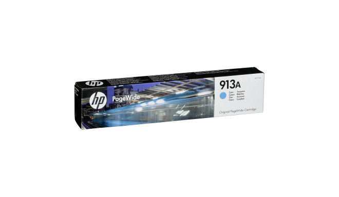 HP tint F6T77AE PageWide No. 913 A, tsüaan