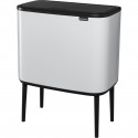 Brabantia Bo Touch Bin white 3 x 11 L