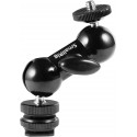 SMALLRIG 1135 MULTI-FUNC DOUBLE BALLHEAD SHOE+1/4"