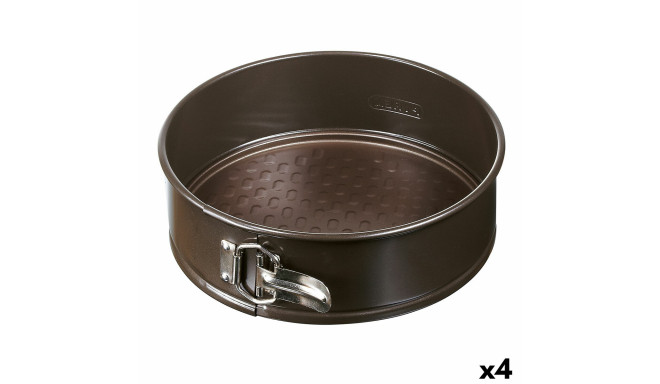 Ahjuvorm Pyrex Asimetria Ringjas Metall 4 Ühikut Ø 26 cm