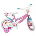 Children's Bike Toimsa Peppa Pig Pink 14" 4-6 years Iron