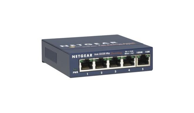 NetGear switch 4 x 10/100 ProSafe external power supply