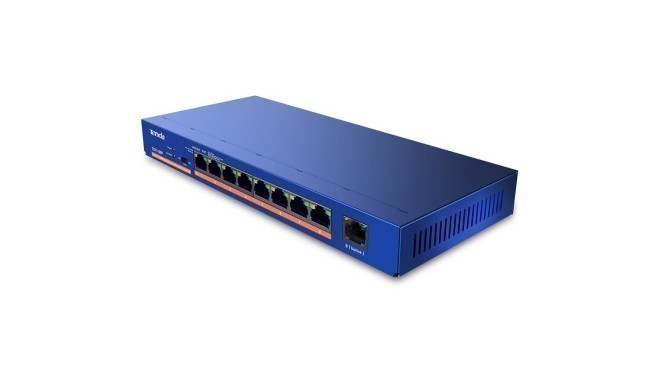9-Port 10/100Mbps Desktop Switch Unmanaged with 8-port PoE, IEEE802.3af /IEEE802.3at