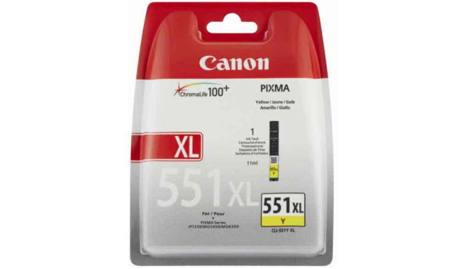 Canon чернила CLI-551Y XL, желтый