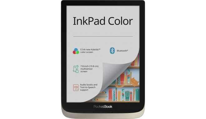 PocketBook e-reader InkPad Color 7,8" 16GB, silver