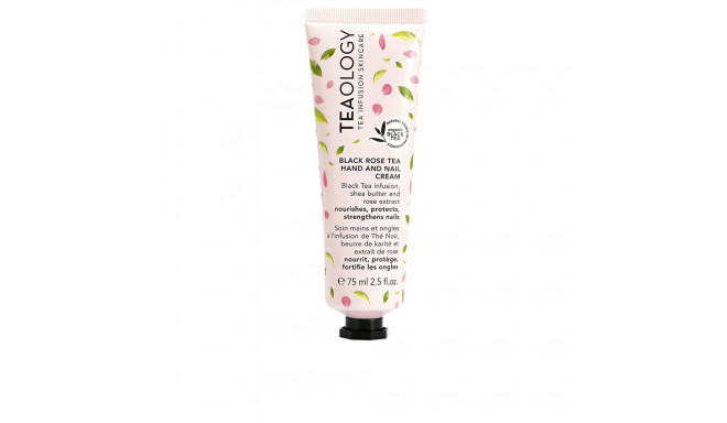 TEAOLOGY BLACK ROSE TEA hand and nail cream 75 ml