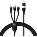 Kabel USB Baseus USB-A + USB-C - USB-C + micr