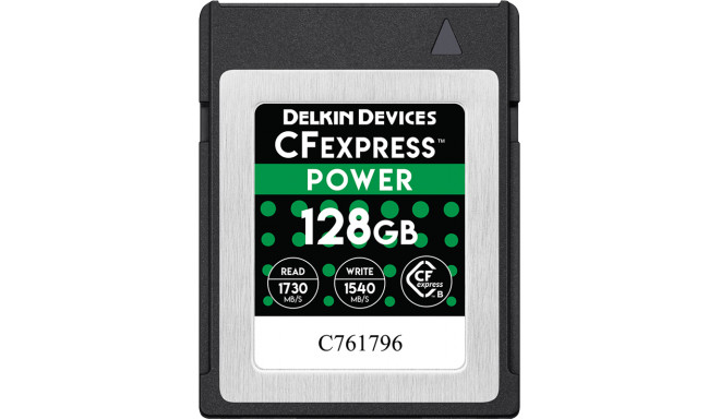 DELKIN CFEXPRESS POWER R1730/W1540 128GB